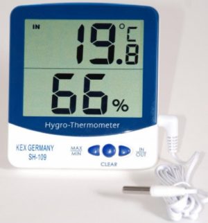 Termo Higrómetro Lectura Digital
